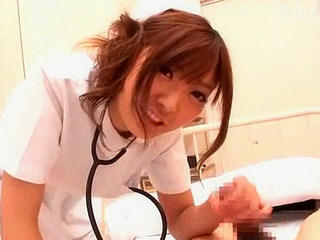 Sexy Nippon babe digs giant cock hammering her tight XXX hole